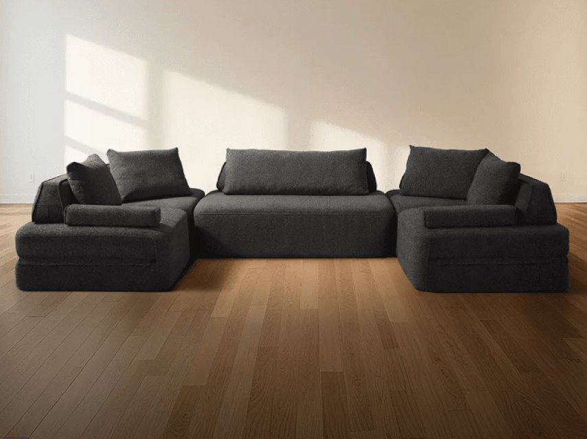 U-Shaped Sleeper Sectional Guide - Cushie