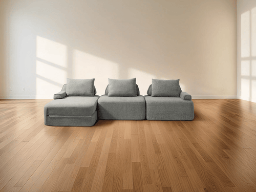 Cushie 3 Seater Modular Sectional Sleeper Sofa with Chaise