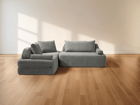 Cushie 4 Seater L Shaped Sectional Sleeper Sofa - Cushie