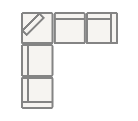 5-Seater L-Shaped Sectional 120