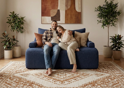 Cushie 2-Seater Modular Sleeper Sofa