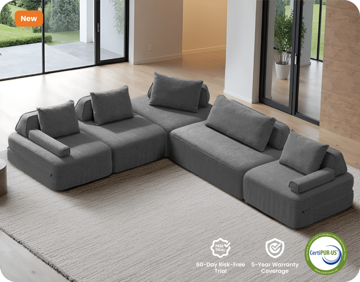 Cushie Modular Sleeper Sofa - Cushie