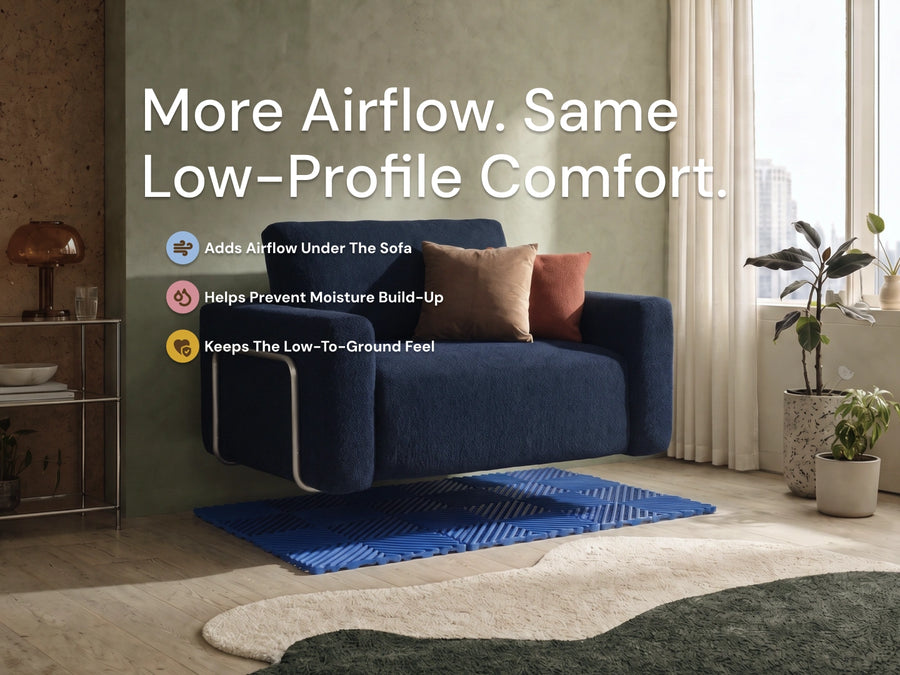 Cushie Snuggle Sleeper Sofa Bed Airflow Pad