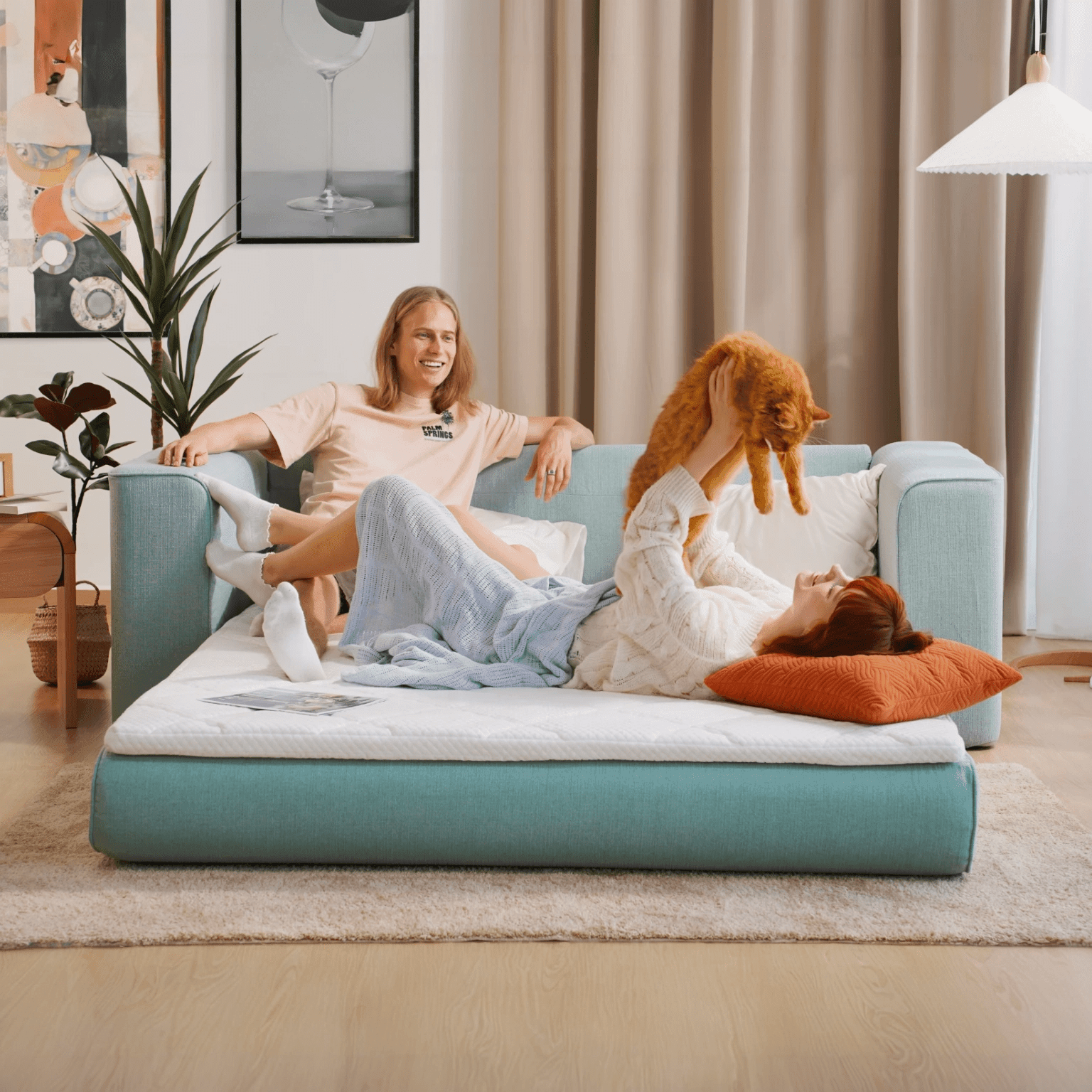Cushie Queen Sleeper Sofa - Cushie